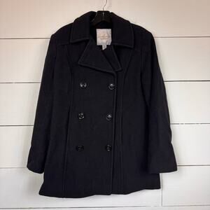 Covington Black Pea Coat Women's Size Medium